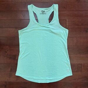 FILA Racerback Teal Tank Top